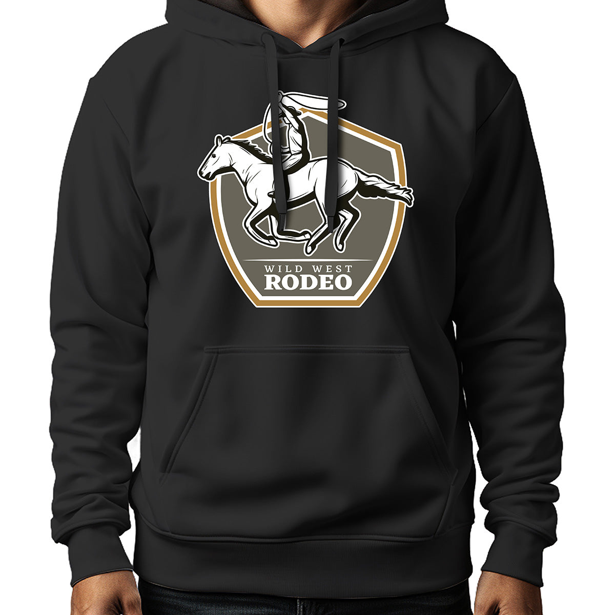 MOLETOM MASCULINO WILD WEST RODEIO