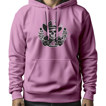 MOLETOM MASCULINO BLACK SKULL FLOWERS