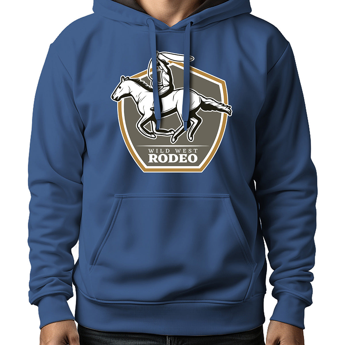 MOLETOM MASCULINO WILD WEST RODEIO