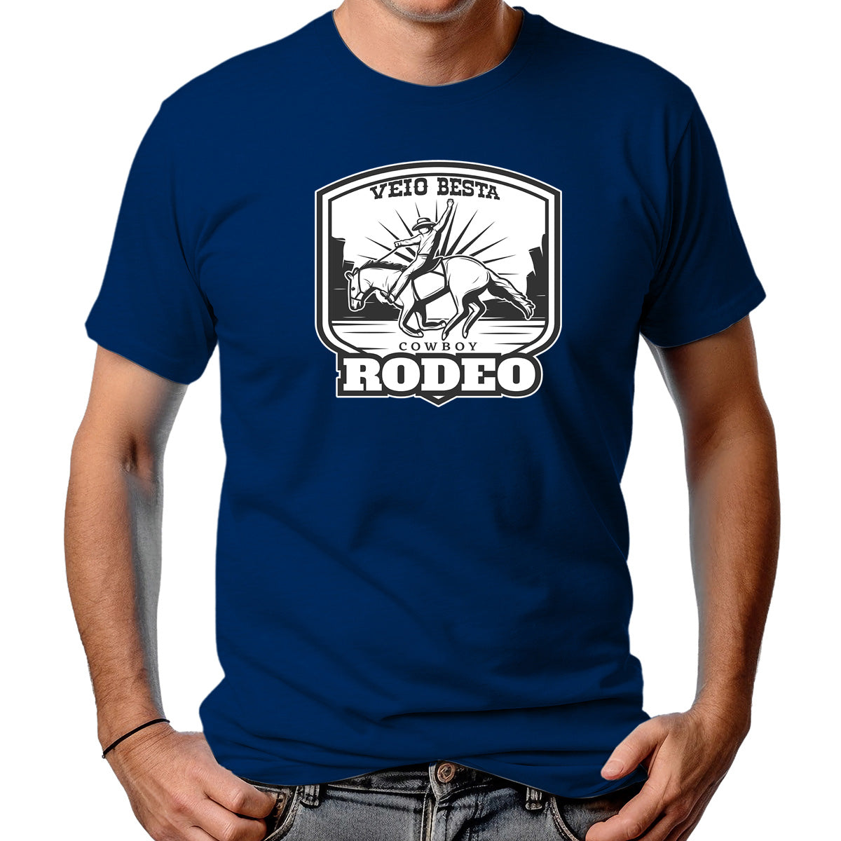 CAMISETA MASCULINA COWBOY RODEIO