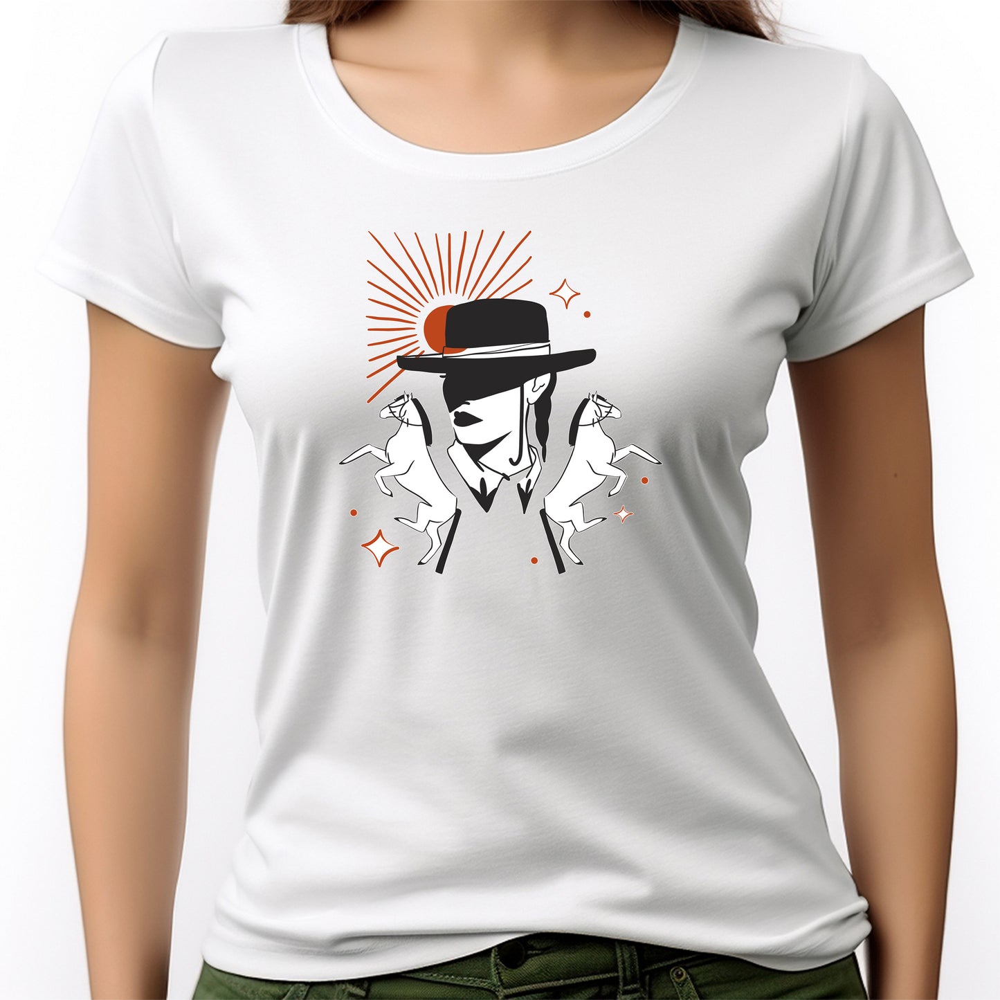 CAMISETA FEMININA JAPAN COWGIRL