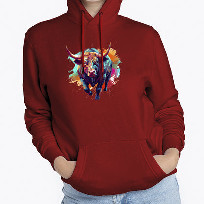MOLETOM FEMININO RAINBOW BULL