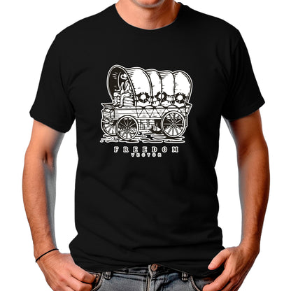 CAMISETA MASCULINA FREEDOM VECTOR