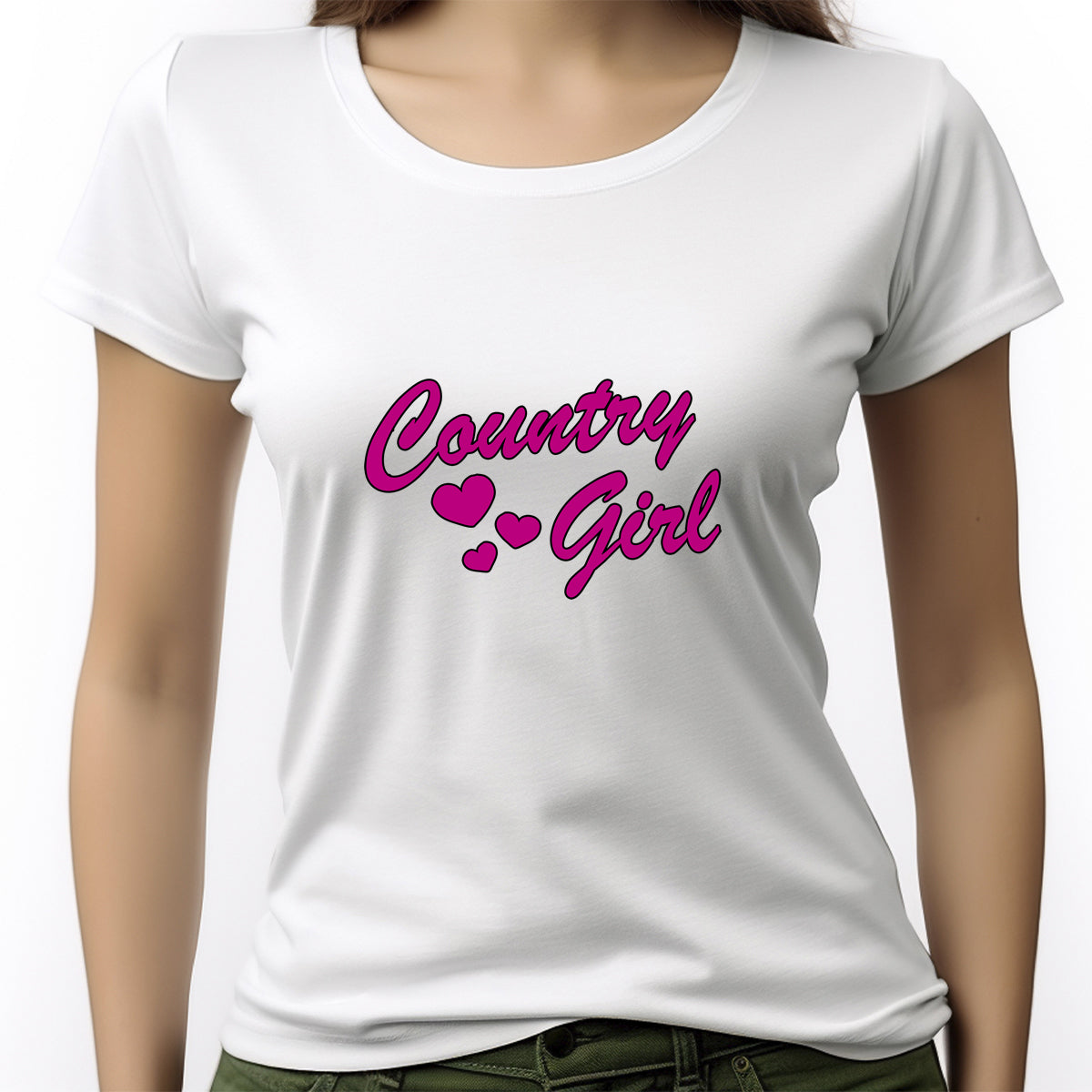 CAMISETA FEMININA COUNTRY GIRL