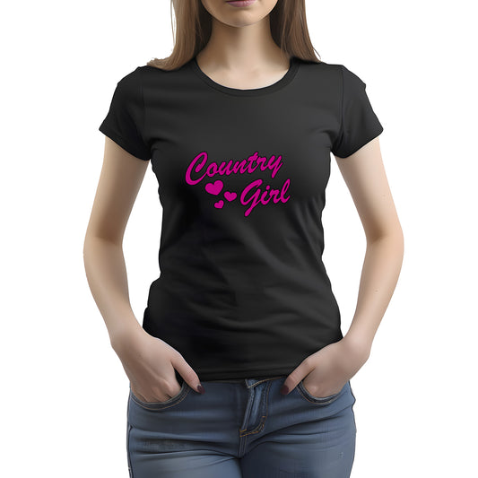 CAMISETA FEMININA COUNTRY GIRL