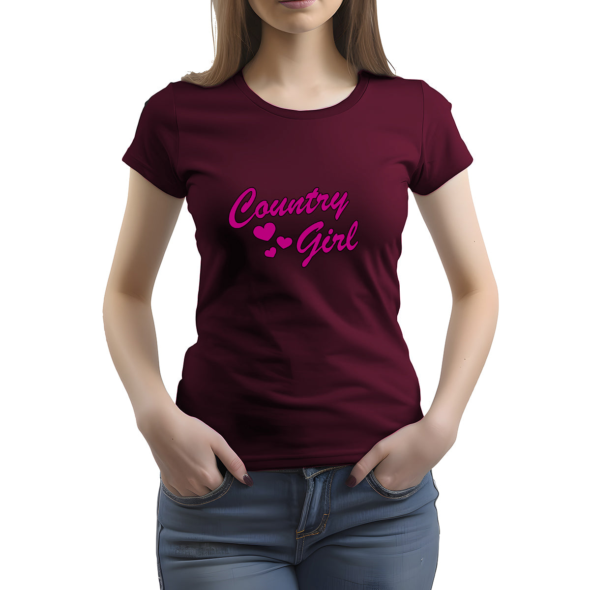 CAMISETA FEMININA COUNTRY GIRL