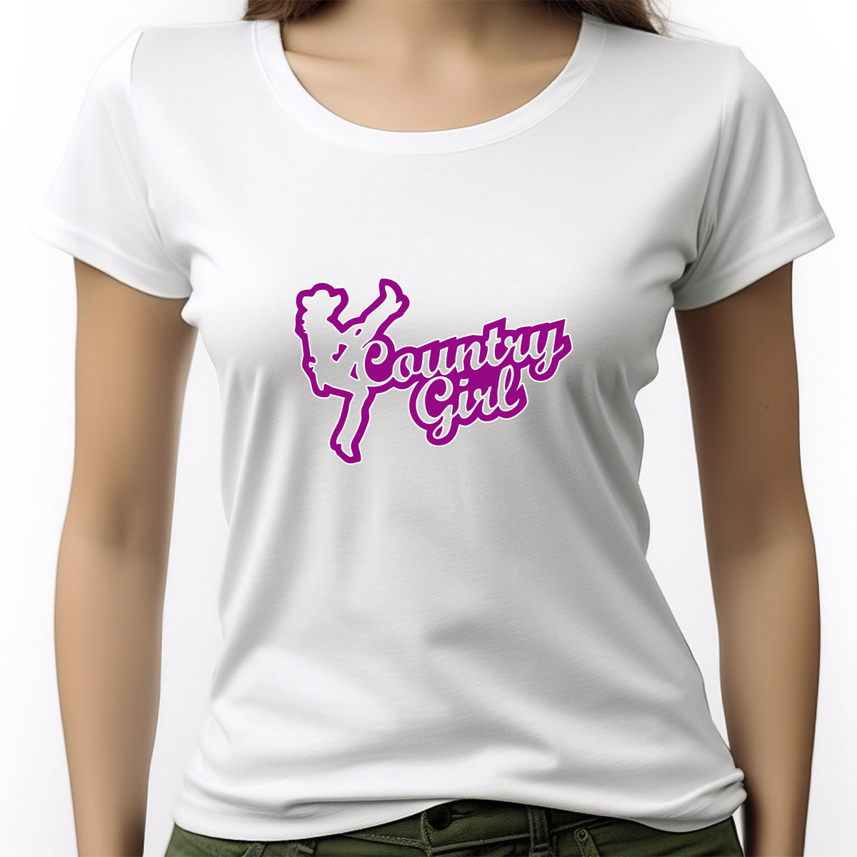 CAMISETA FEMININA COUNTRY GIRL 2