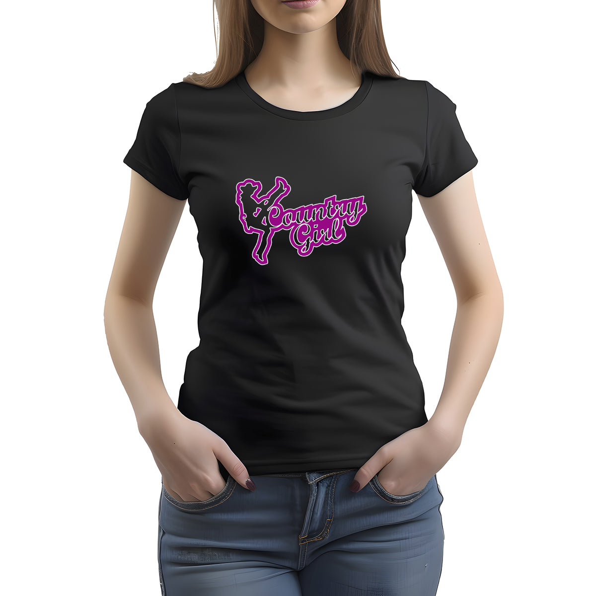 CAMISETA FEMININA COUNTRY GIRL 2