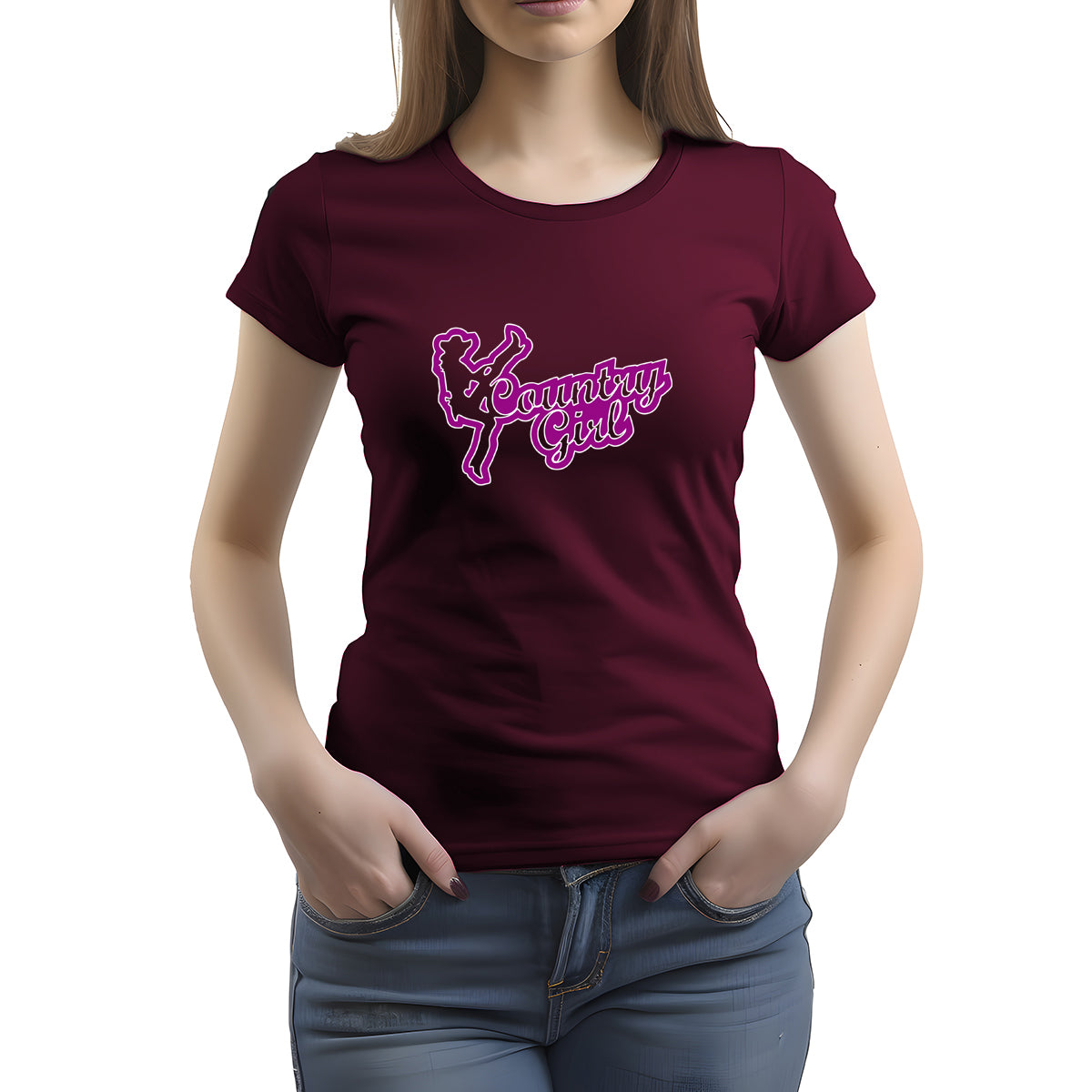CAMISETA FEMININA COUNTRY GIRL 2