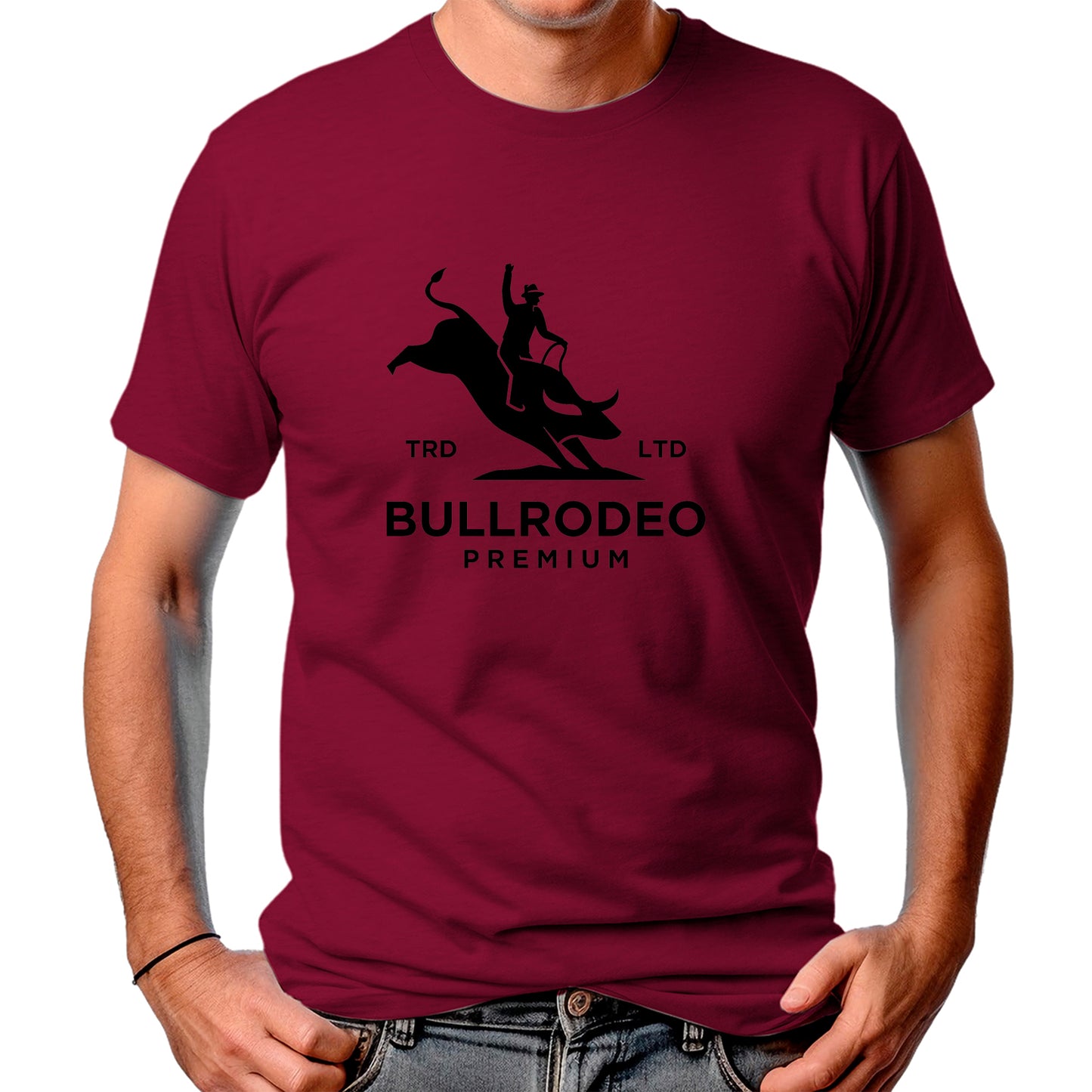 CAMISETA MASCULINA BULLRODEO PREMIUM