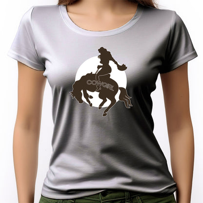 CAMISETA FEMININA COWGIRL RIDE