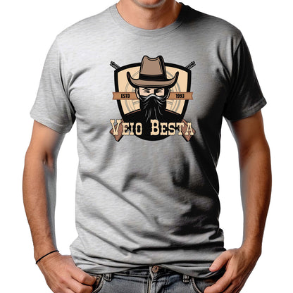 CAMISETA MASCULINA COWBOY ATIRADOR