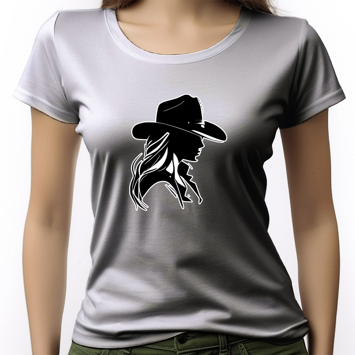 CAMISETA FEMININA COWGIRL HAT