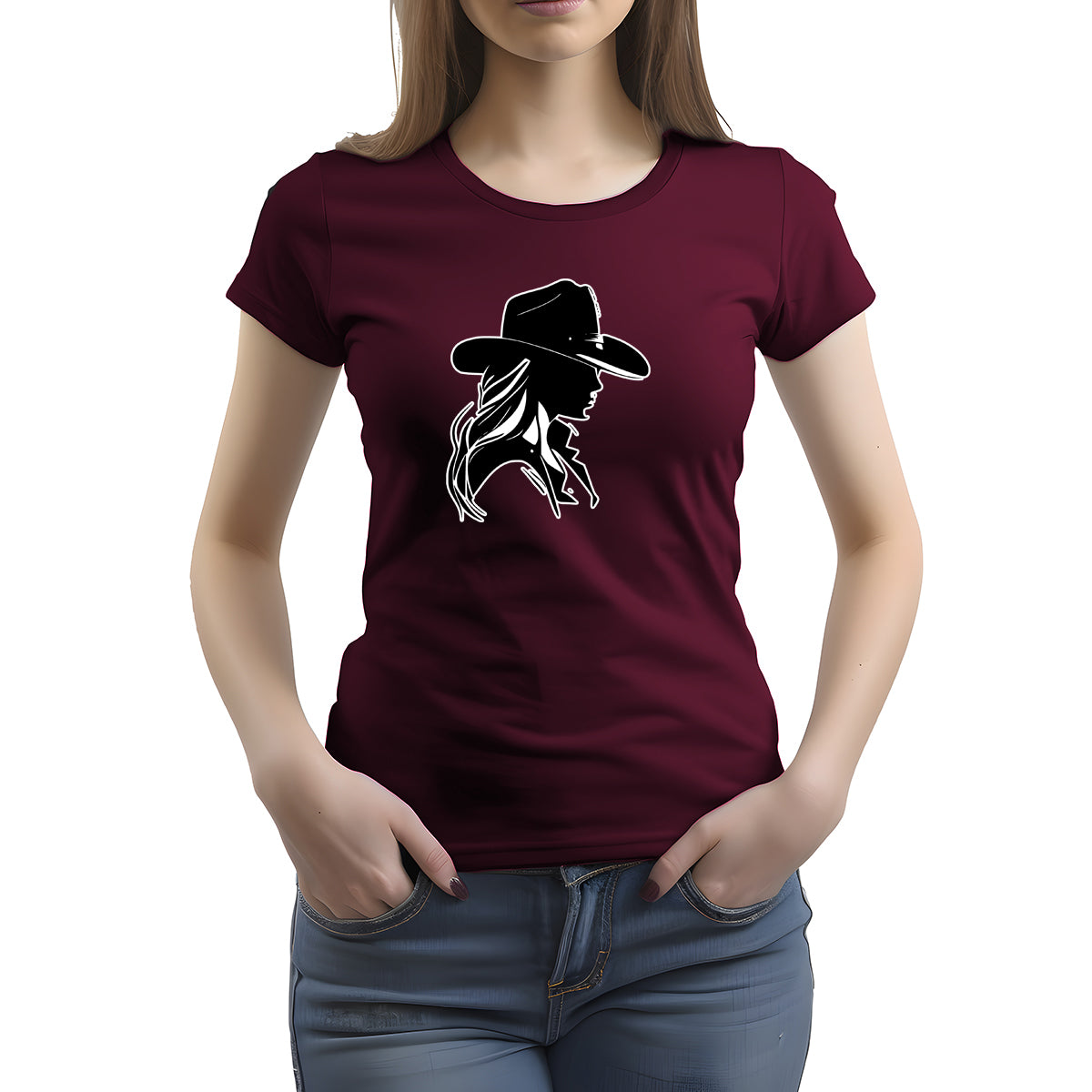 CAMISETA FEMININA COWGIRL HAT