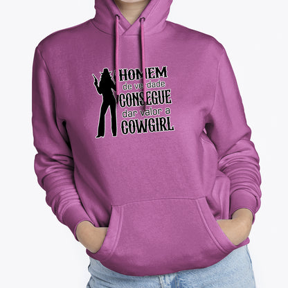 MOLETOM FEMININO VALOR A COWGIRL