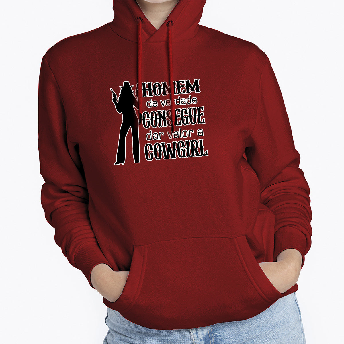 MOLETOM FEMININO VALOR A COWGIRL