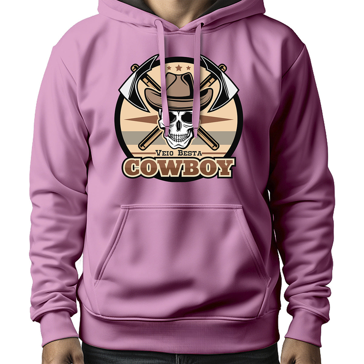 MOLETOM MASCULINO COWBOY VEIO BESTA