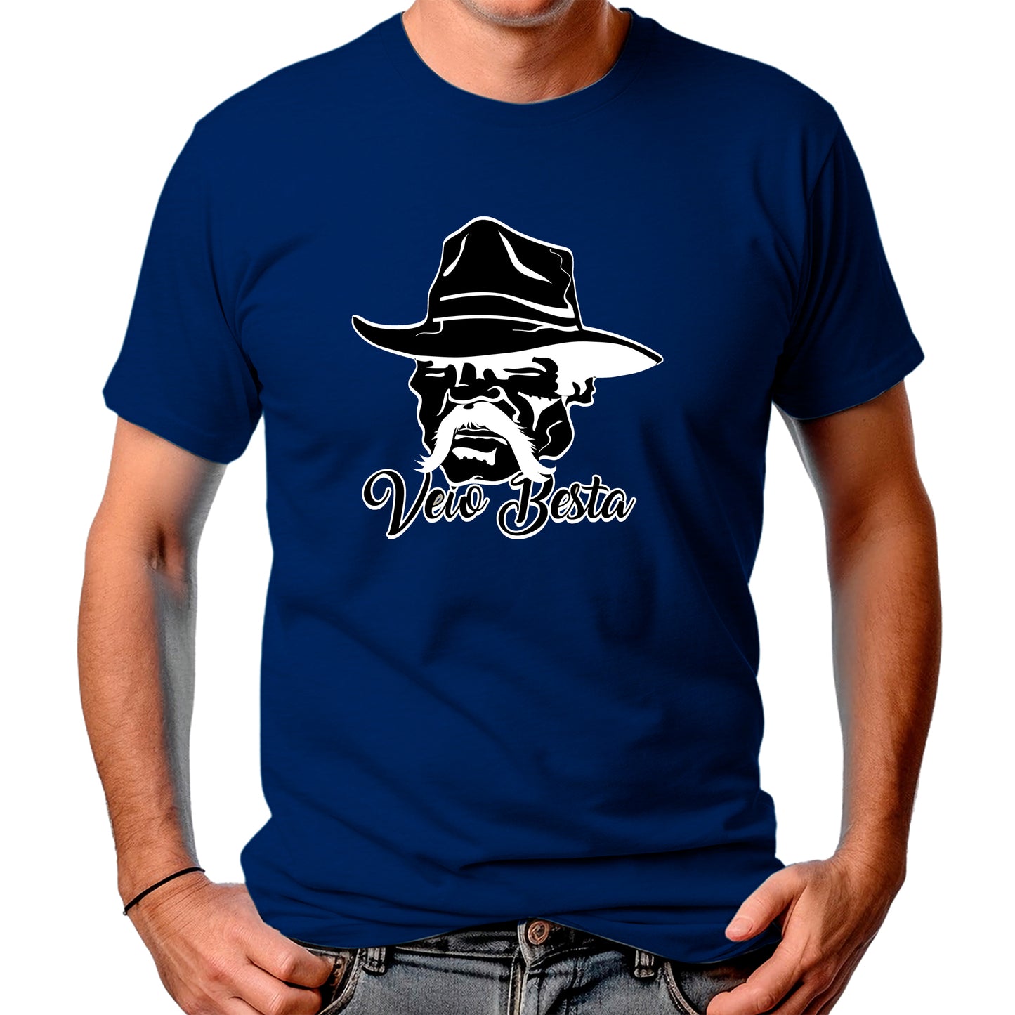 CAMISETA MASCULINA VEIO BESTA