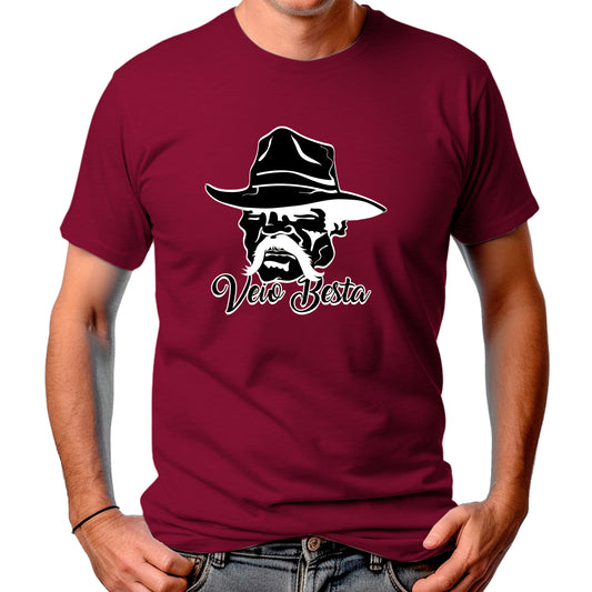CAMISETA MASCULINA VEIO BESTA