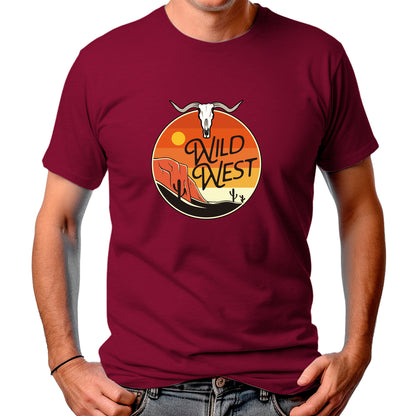 CAMISETA MASCULINA WILD WEST SUNSET