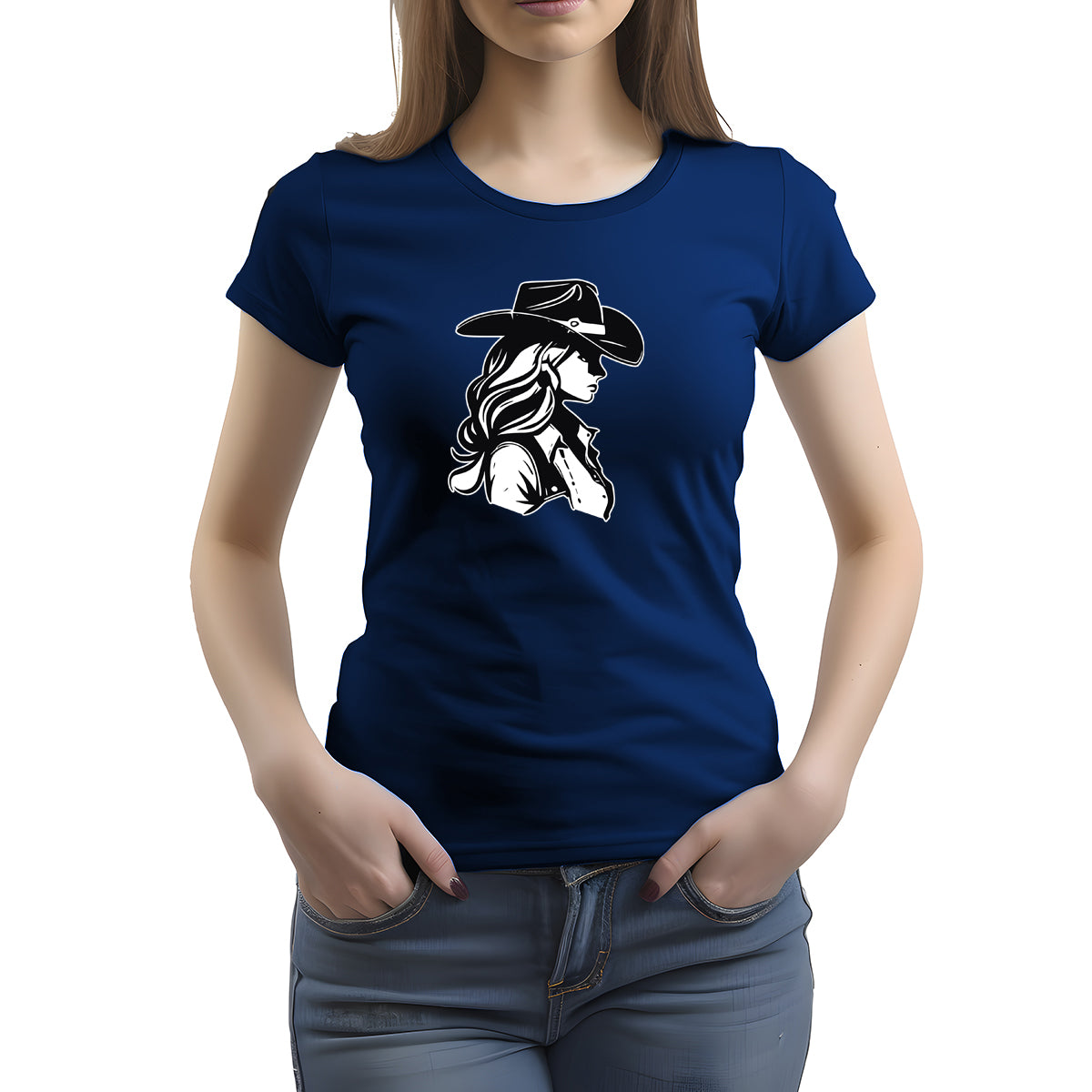 CAMISETA FEMININA COWGIRL HAT 2