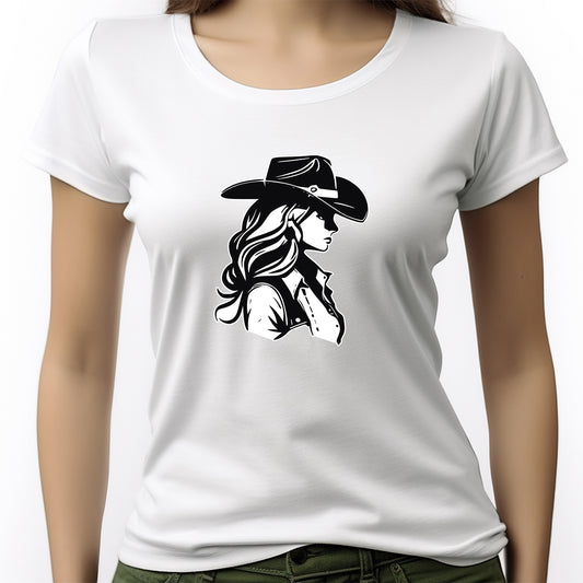 CAMISETA FEMININA COWGIRL HAT 2