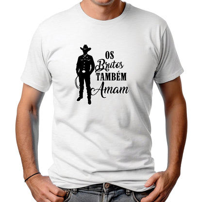 CAMISETA MASCULINA BRUTOS TAMBÉM AMAM