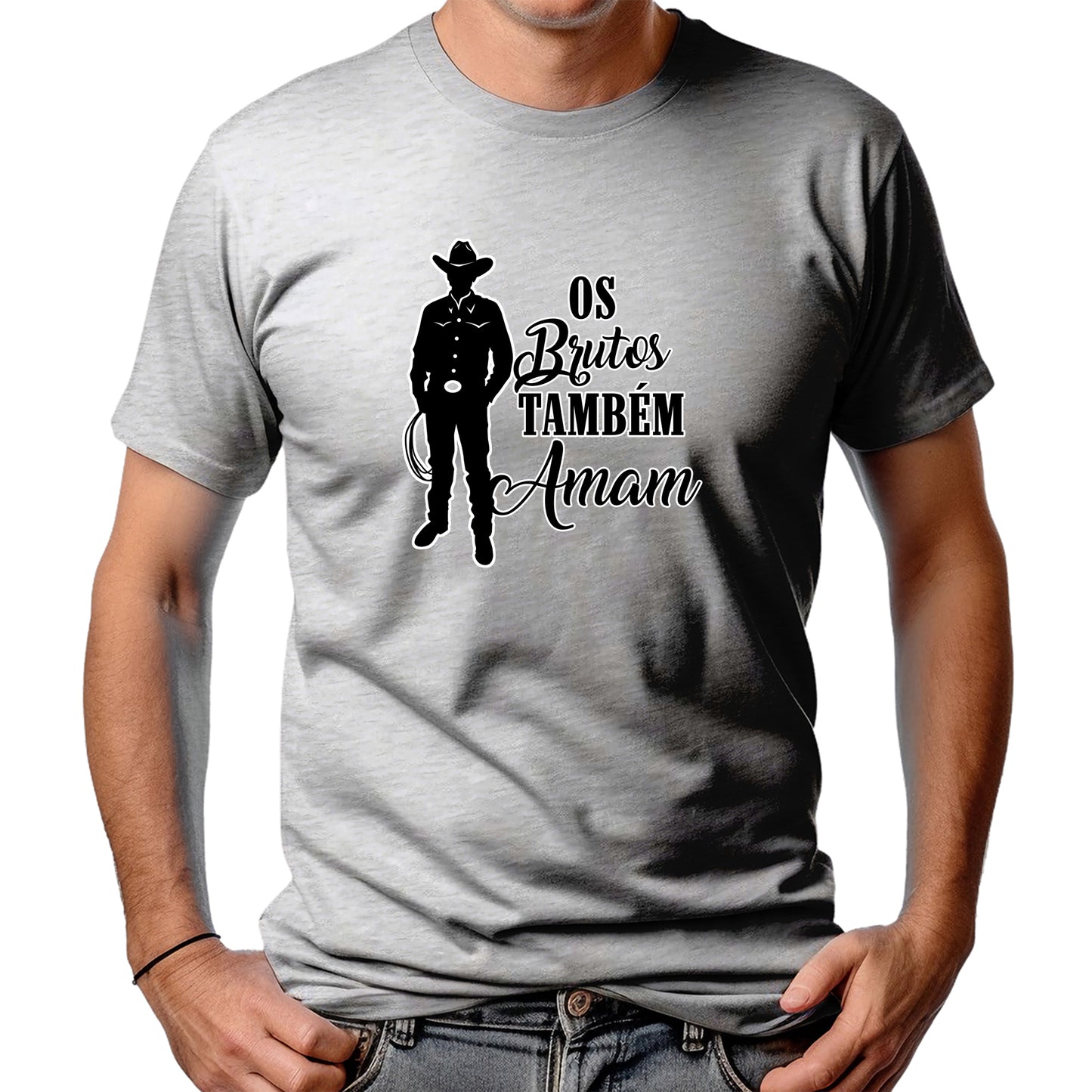 CAMISETA MASCULINA BRUTOS TAMBÉM AMAM