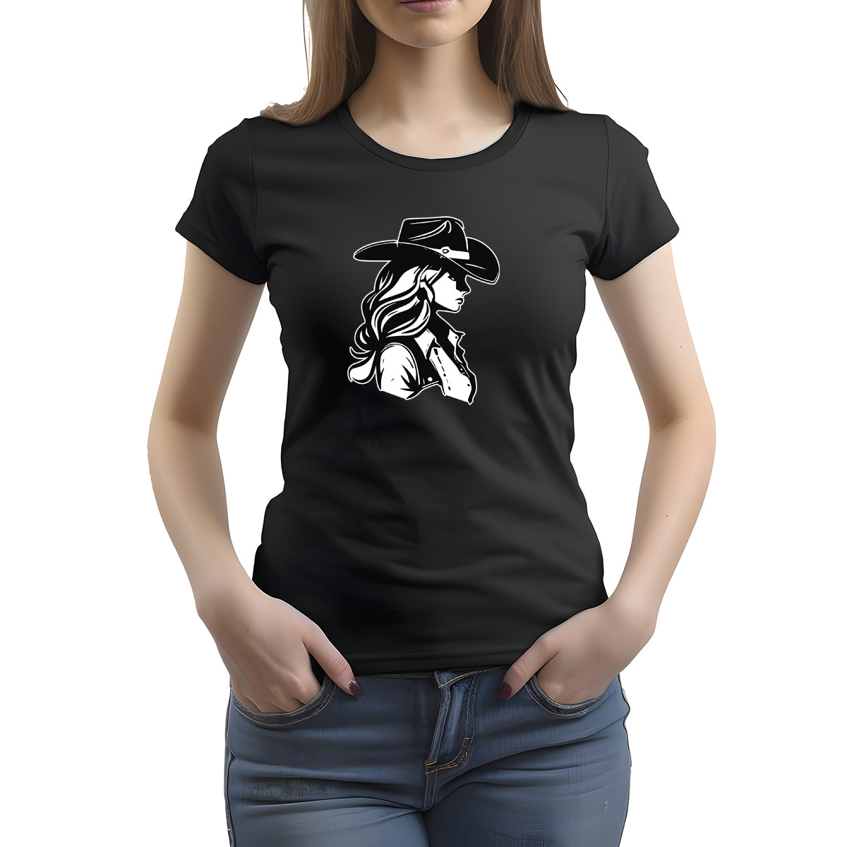 CAMISETA FEMININA COWGIRL HAT 2