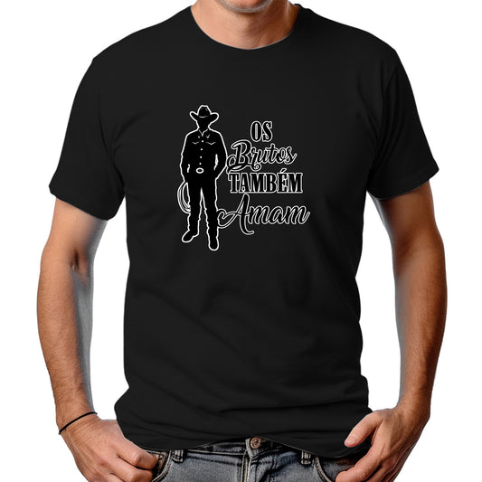 CAMISETA MASCULINA BRUTOS TAMBÉM AMAM