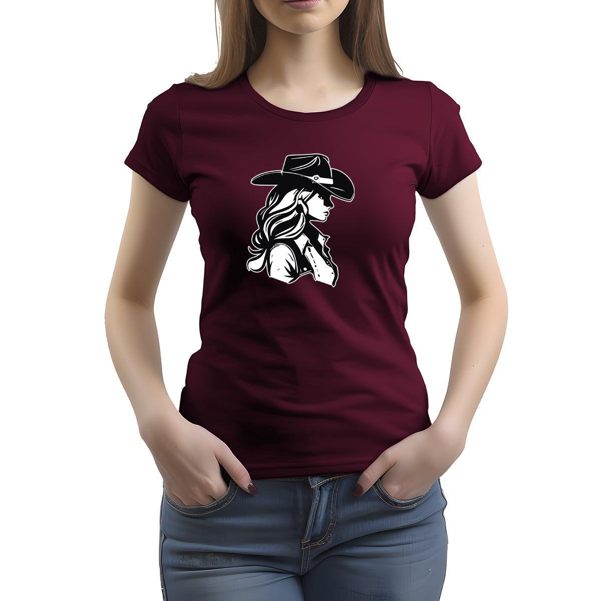 CAMISETA FEMININA COWGIRL HAT 2