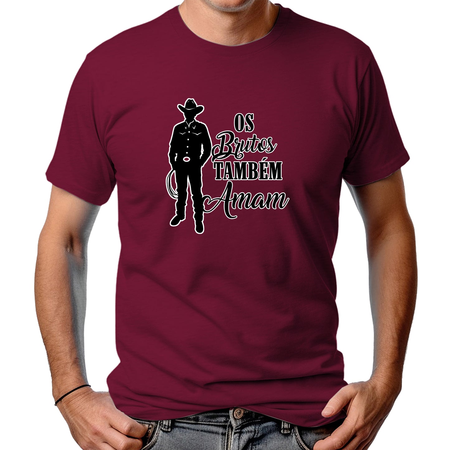 CAMISETA MASCULINA BRUTOS TAMBÉM AMAM