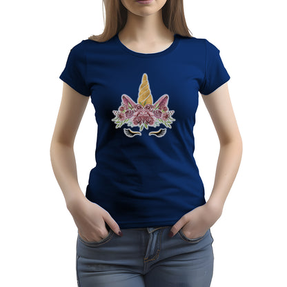 CAMISETA FEMININA UNICORN HORN