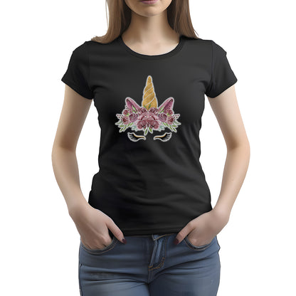 CAMISETA FEMININA UNICORN HORN