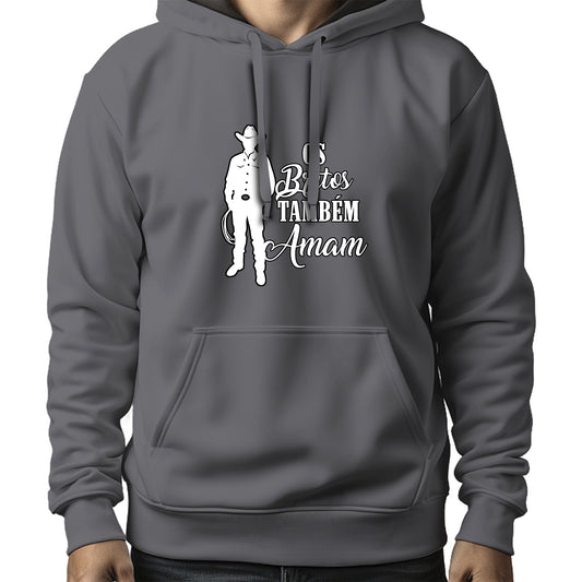 MOLETOM MASCULINO BRUTOS TAMBÉM AMAM /W