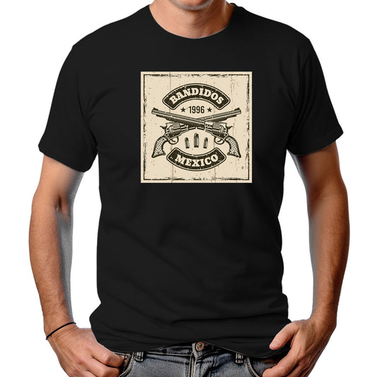 CAMISETA MASCULINA BANDIDOS MEXICO