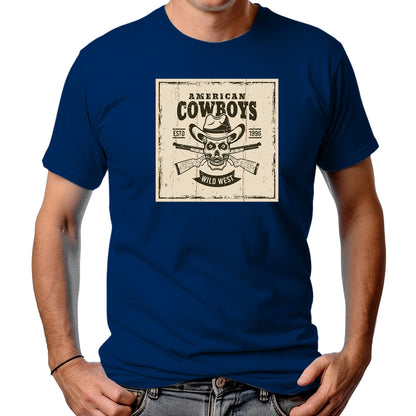 CAMISETA MASCULINA AMERICAN WILD WEST