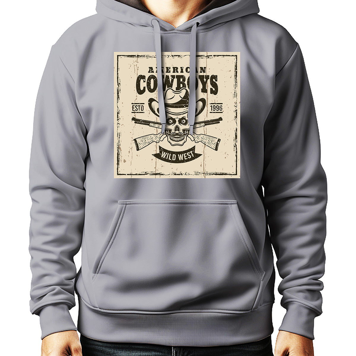 MOLETOM MASCULINO AMERICAN WILD WEST