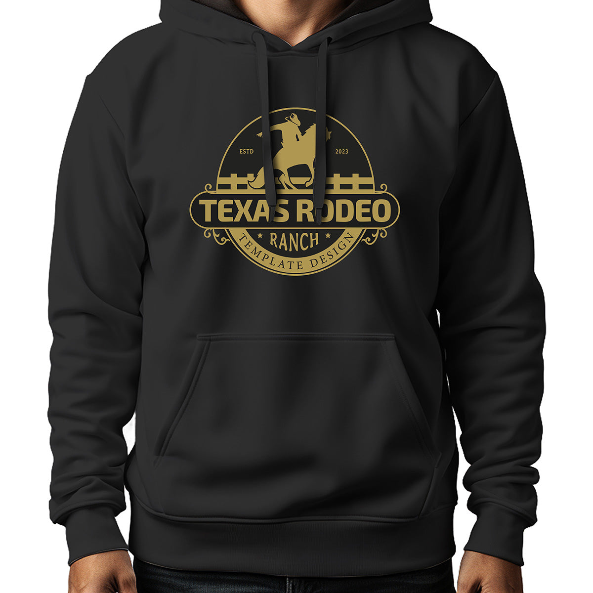 MOLETOM MASCULINO TEXAS RODEIO RANCH