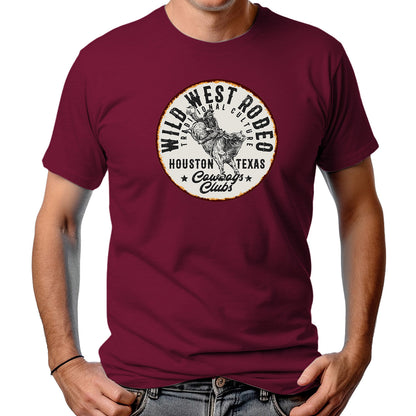 CAMISETA MASCULINA WILD WEST RODEIO 2