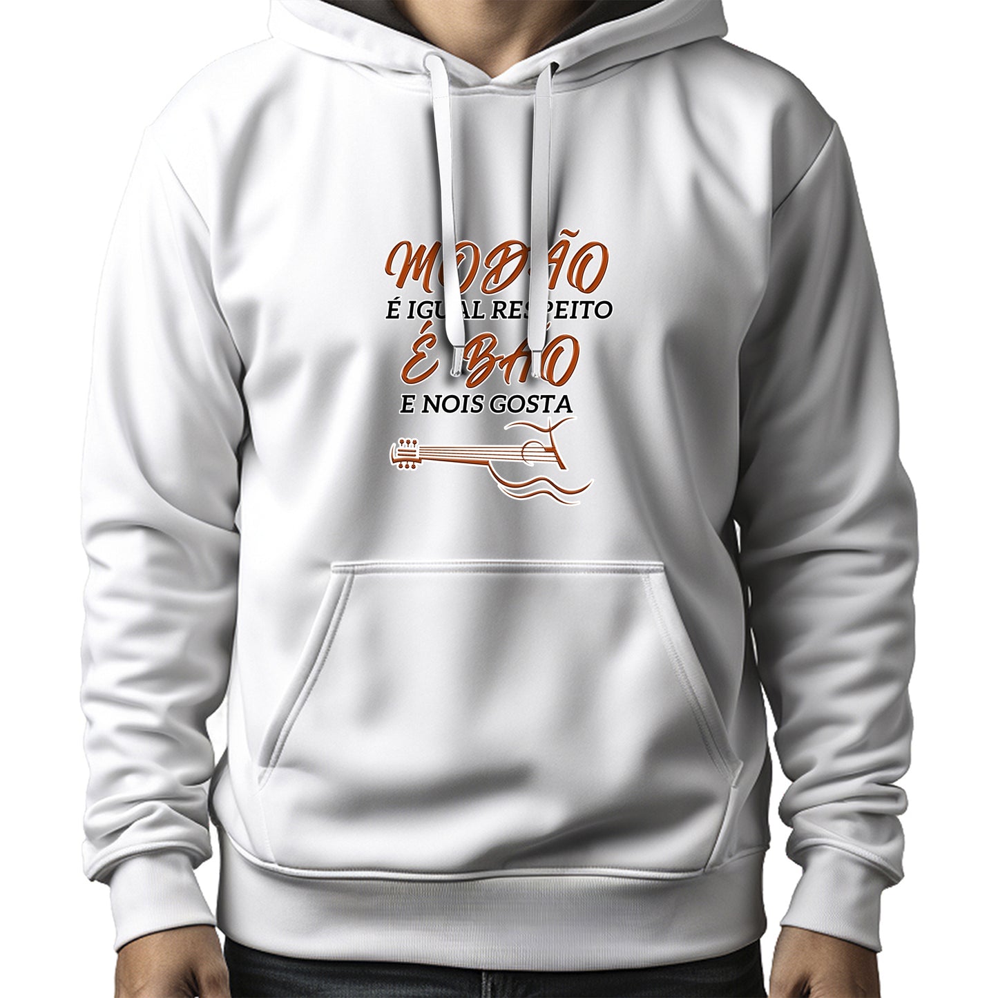 MOLETOM MASCULINO MODÃO É BÃO