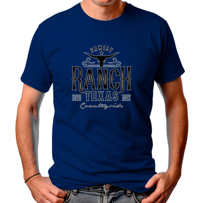 CAMISETA MASCULINA RANCH TEXAS