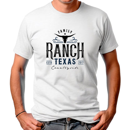 CAMISETA MASCULINA RANCH TEXAS