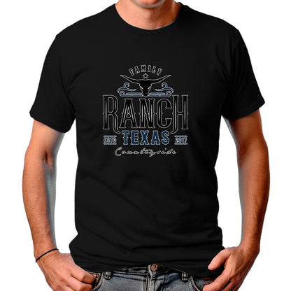 CAMISETA MASCULINA RANCH TEXAS