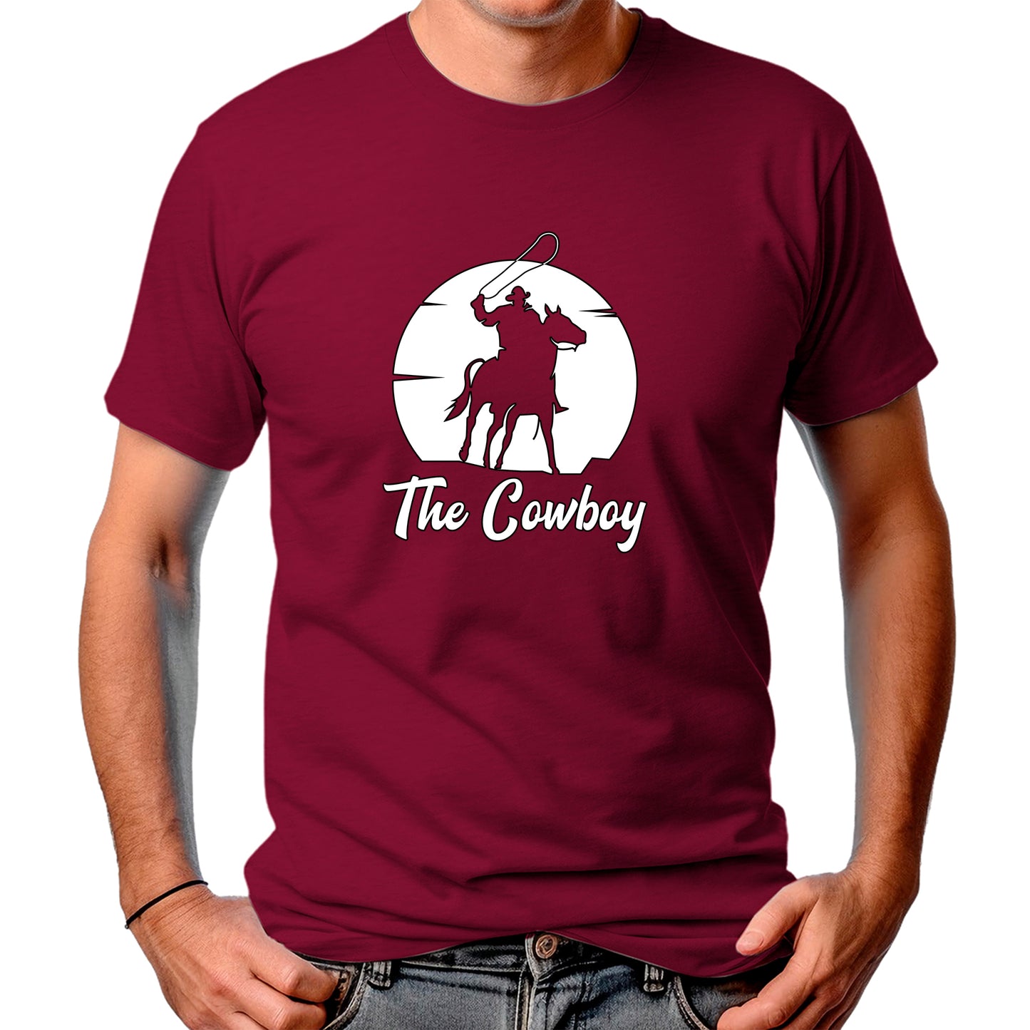 CAMISETA MASCULINA THE COWBOY LACE