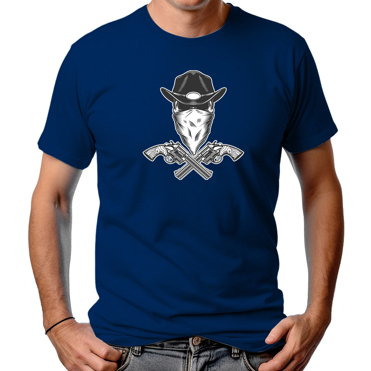 CAMISETA MASCULINA BANDIDO ARMADO