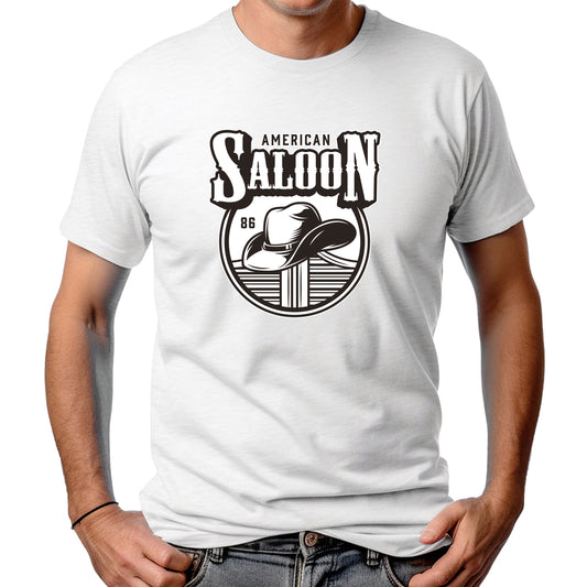 CAMISETA MASCULINA AMERICAN SALOON