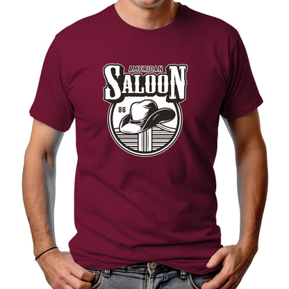 CAMISETA MASCULINA AMERICAN SALOON