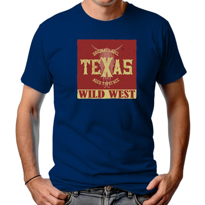 CAMISETA MASCULINA TEXAS WILD WEST