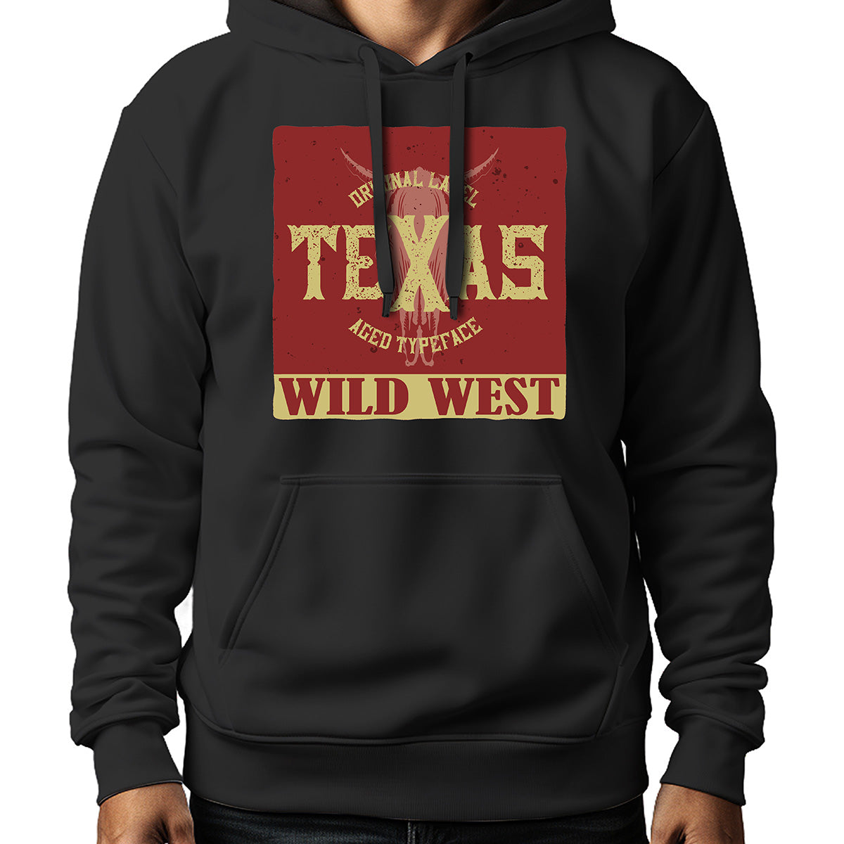 MOLETOM MASCULINO TEXAS WILD WEST